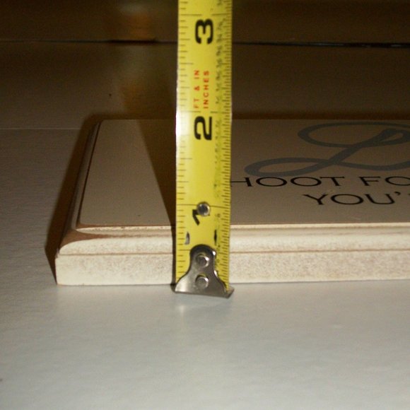 ❄️HP❄️ Annie Danielson Designs "DREAM" Wall Art Wall Plaque 16"L Inspirational - Picture 5 of 9